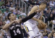 NBA spēle: "Spurs" pret Jūtas "Jazz" - 1
