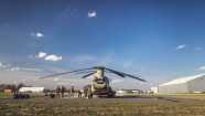 Aviācijas bāzē Lielvārdē ieradās trīs ASV Armijas helikopteri “Chinook” - 12