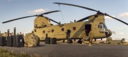 Aviācijas bāzē Lielvārdē ieradās trīs ASV Armijas helikopteri “Chinook” - 16