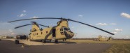 Aviācijas bāzē Lielvārdē ieradās trīs ASV Armijas helikopteri “Chinook” - 19