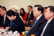 Ķīnas parlamenta spīkeris tiekas ar Latvijas amatpersonām - 15