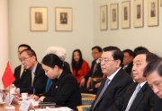 Ķīnas parlamenta spīkeris tiekas ar Latvijas amatpersonām - 17