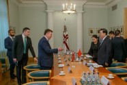 Ķīnas parlamenta spīkeris tiekas ar Latvijas amatpersonām - 18