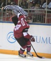 Hokejs, pārbaudes spēle: Latvija - Francija - 5