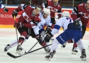 Hokejs, pārbaudes spēle: Latvija - Francija - 6