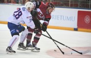 Hokejs, pārbaudes spēle: Latvija - Francija - 7