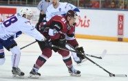 Hokejs, pārbaudes spēle: Latvija - Francija - 8