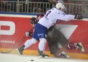 Hokejs, pārbaudes spēle: Latvija - Francija - 14