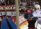 Hokejs, pārbaudes spēle: Latvija - Francija - 23