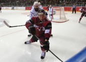Hokejs, pārbaudes spēle: Latvija - Francija - 24