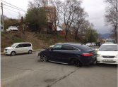 Vladisvostokā Mercedes avārija - 1