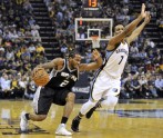Basketbols, NBA: "Spurs" pret  "Grizzlies"  - 1