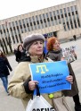 Protesta akcija pret Krievijas agresiju Ukrainā