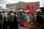 Streiks un demonstrācijas pret jauniem taupības pasākumiem Grieķijā - 9