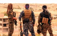 Kurdu spēki Tabkas frontē - 11