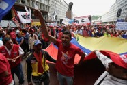 Venecuēlā turpinās protesti - 7