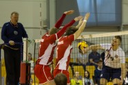 Volejbols, PČ pārbaudes spēle: Latvijas vīriešu volejbola izlase pret Dāniju - 95
