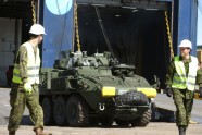 Latvijā ierodas Kanādas bruņoto spēku tehnika - 23