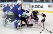 Hokejs, pasaules čempionāts: Slovēnija - Kanāda