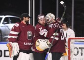 Hokejs, pasaules čempionāts: Latvija - Slovākija