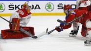 Hokejs, pasaules čempionāts: Krievija - Dānija - 4