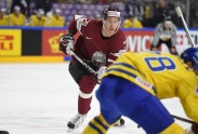 Hokejs, pasaules čempionāts: Latvija - Zviedrija