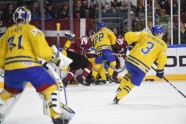 Hokejs, pasaules čempionāts: Latvija - Zviedrija
