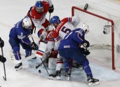 Hokejs, pasaules čempionāts: Francija - Čehija