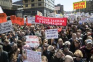 Protests pret māju nojaukšanu Maskavā - 15