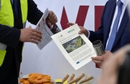 "Rīgas satiksmes" ūdeņraža uzpildes stacijas būvniecības uzsākšanas pasākums - 11