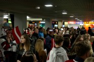 Latvijas izlases sagaidīšana lidostā "Rīga" - 2