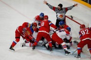 Hokejs, pasaules čempionāts: Krievija - Čehija - 1