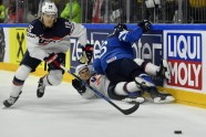 Hokejs, pasaules čempionāts: Somija - ASV