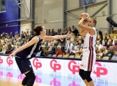 Sieviešu basketbola pārbaudes spēle Latvija - Ukraina - 2