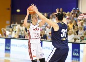 Sieviešu basketbola pārbaudes spēle Latvija - Ukraina - 11