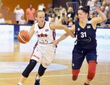 Sieviešu basketbola pārbaudes spēle Latvija - Ukraina - 12