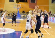 Sieviešu basketbola pārbaudes spēle Latvija - Ukraina - 25