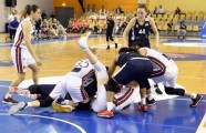 Sieviešu basketbola pārbaudes spēle Latvija - Ukraina - 32