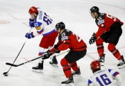 Hokejs, pasaules čempionāts, pusfināls: Kanāda - Krievija - 1