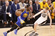 Basketbols, NBA:  "Spurs" pret Goldensteitas "Warriors" - 2