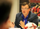 Latvijas futbola vadība un klubu treneri pārrunā aktuālos jautājumus - 21