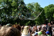 Burbuļu parāde Rīgā  - 2