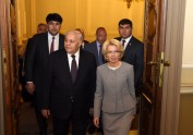 Saeimas priekšsēdētāja tiekas ar Azerbaidžānas parlamenta priekšsēdētāju - 3