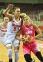 Basketbols, pārbaudes spēle: Latvijas sieviešu basketbola izlase pret Baltkrieviju - 3