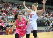 Basketbols, pārbaudes spēle: Latvijas sieviešu basketbola izlase pret Baltkrieviju - 5