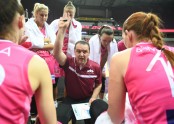Basketbols, pārbaudes spēle: Latvijas sieviešu basketbola izlase pret Baltkrieviju - 10