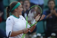 Teniss, French Open. Jeļena Ostapenko - Karolīna Vozņacki - 18