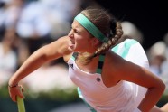 Teniss, Frenc Open pusfināls: Jeļena Ostapenko - Timea Bacinski - 2