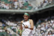 Teniss, Frenc Open pusfināls: Jeļena Ostapenko - Timea Bacinski - 4