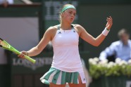 Teniss, Frenc Open pusfināls: Jeļena Ostapenko - Timea Bacinski - 5